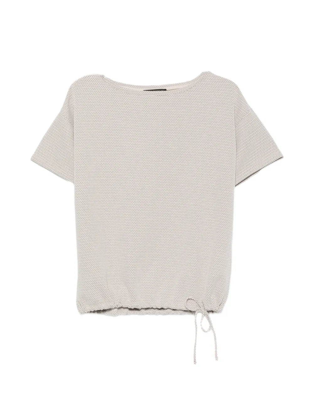 Betty Barclay textured drawstring-hem T-shirt