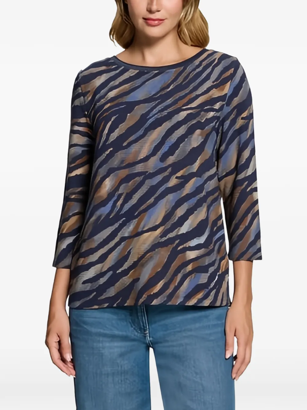 Betty Barclay tiger-print sweater