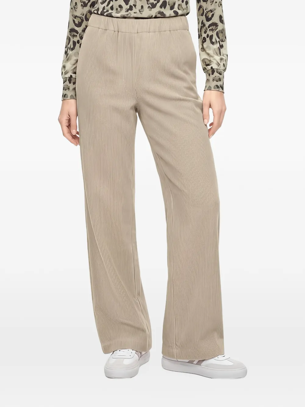 Betty Barclay corduroy straight-leg trousers - Tons neutres Betty Barclay corduroy straight-leg trousers - Tons neutres