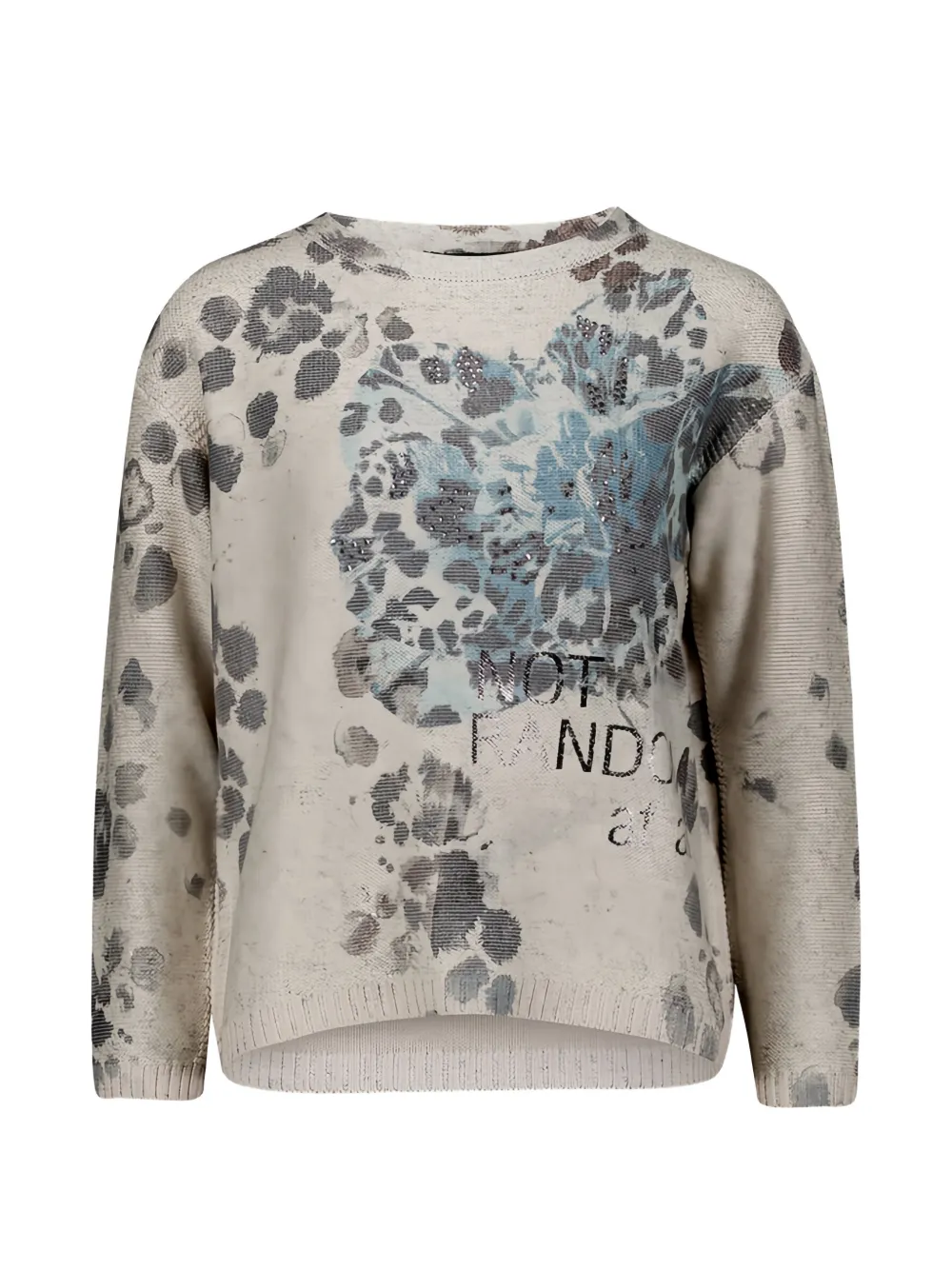 Betty Barclay rhinestone-embellished sweater - Toni neutri