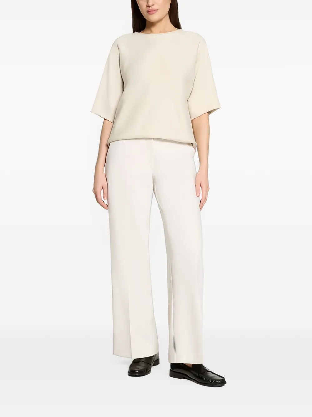 BETTY & CO T-shirt met ronde hals Beige