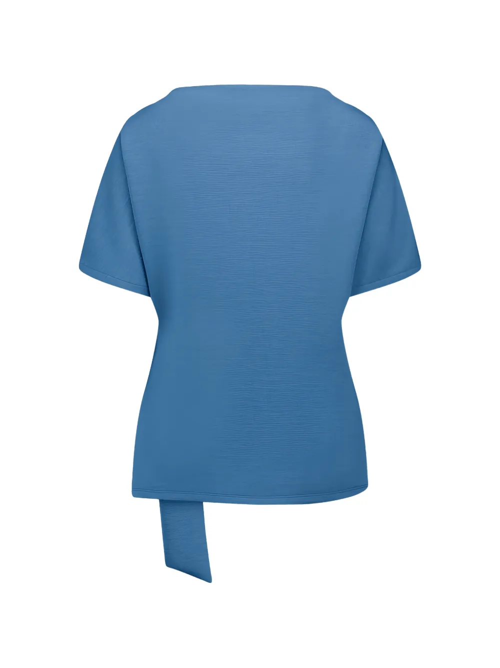Betty Barclay knot-detail short-sleeve T-shirt Blauw