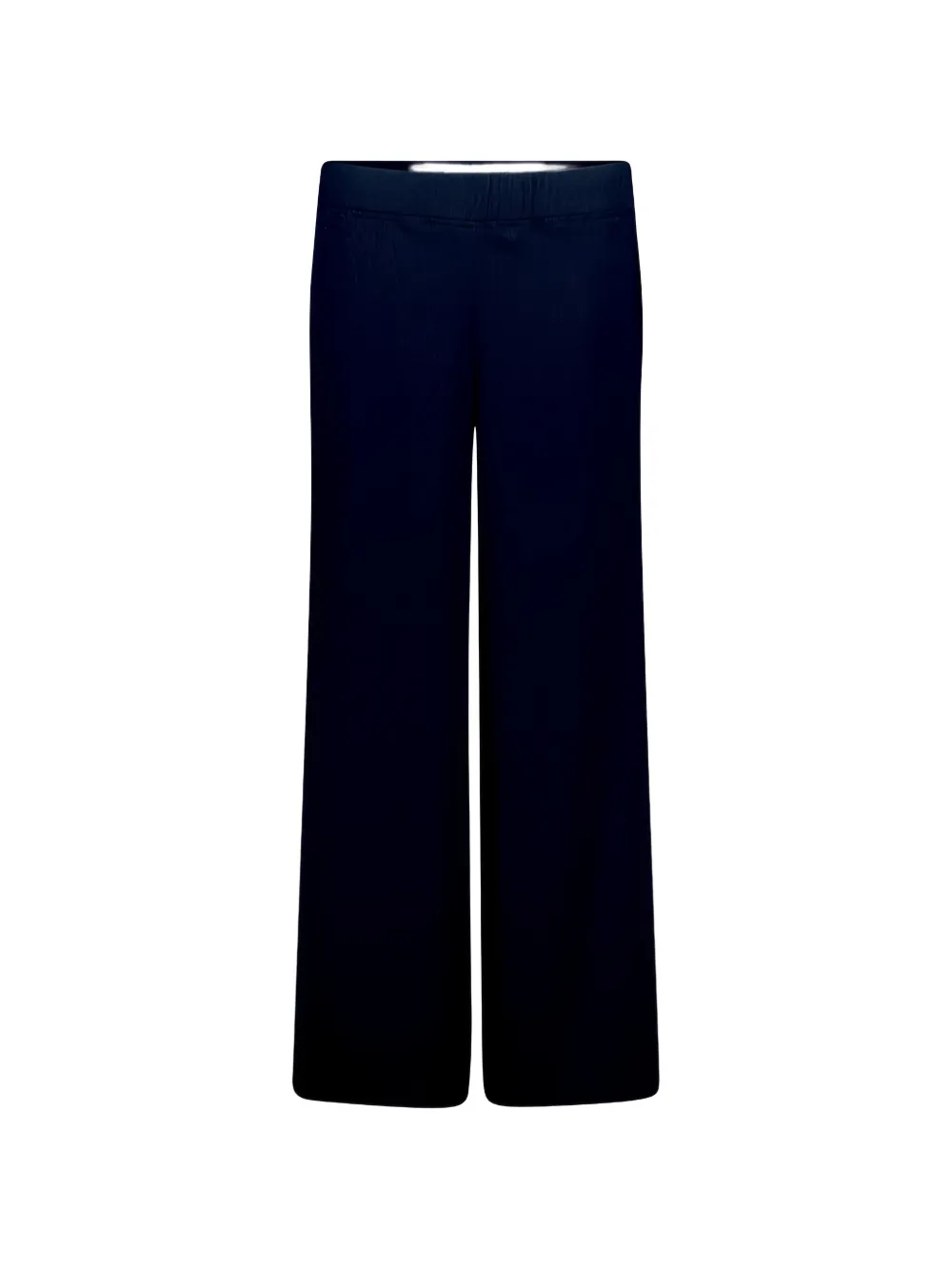 Betty Barclay textured wide-leg trousers Blauw
