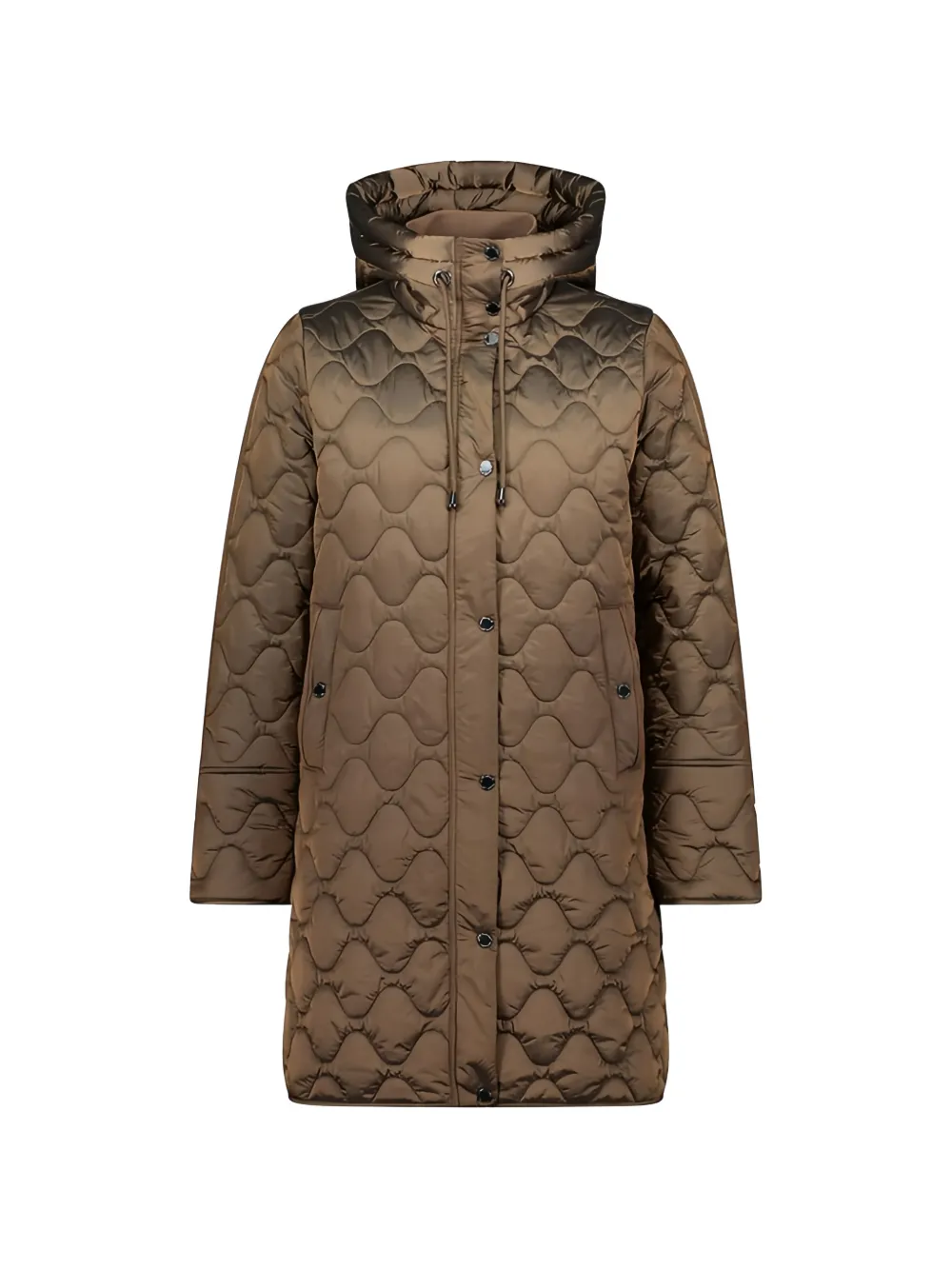 Betty Barclay quilted hooded coat