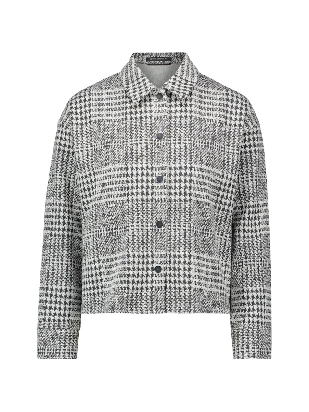 Betty Barclay Prince of Wales check jacket - Weiß