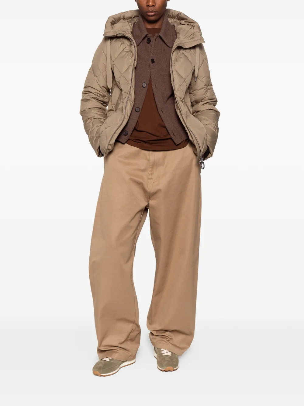 Betty Barclay quilted hooded jacket - Neutrals