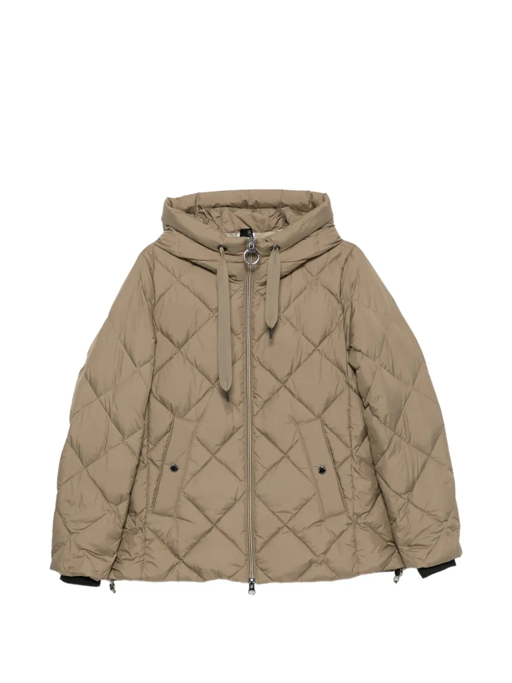 Betty Barclay Gevoerd jack met capuchon Beige