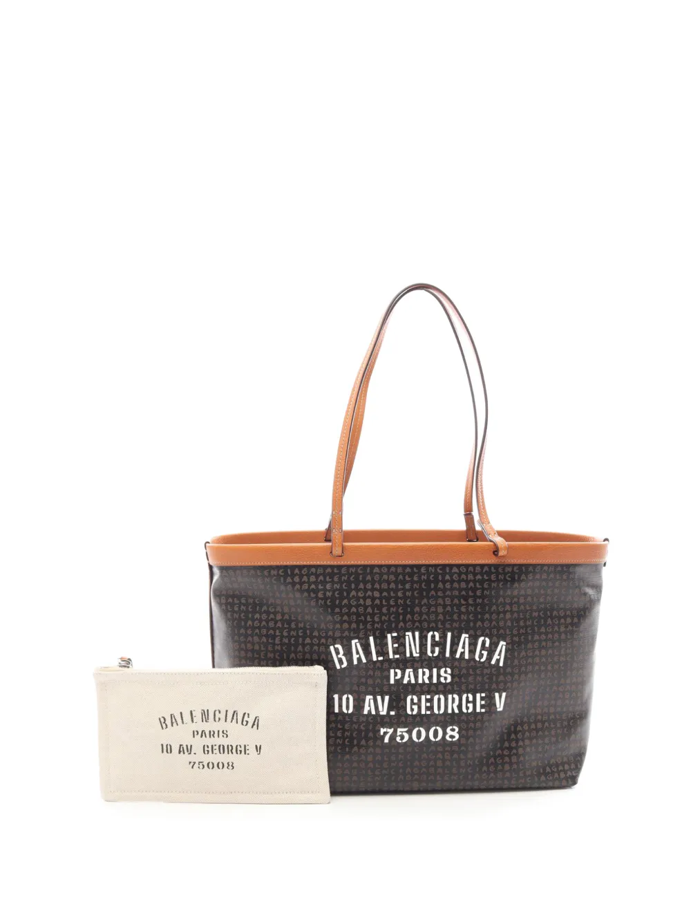 Balenciaga Pre-Owned 2020-2026 Coated Canvas Select tote bag - Schwarz