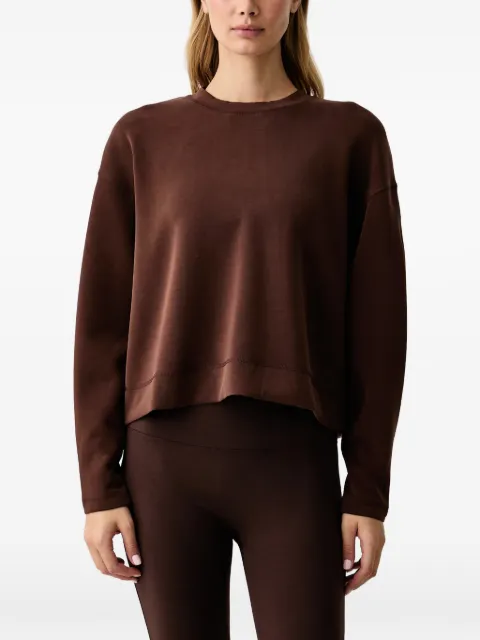 Casall Peachy logo-embroidered sweatshirt
