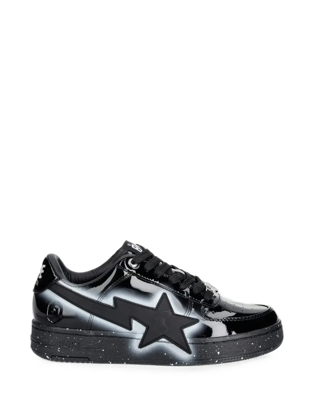 A Bathing Ape Bape Sta Os #2 Sneakers In Black