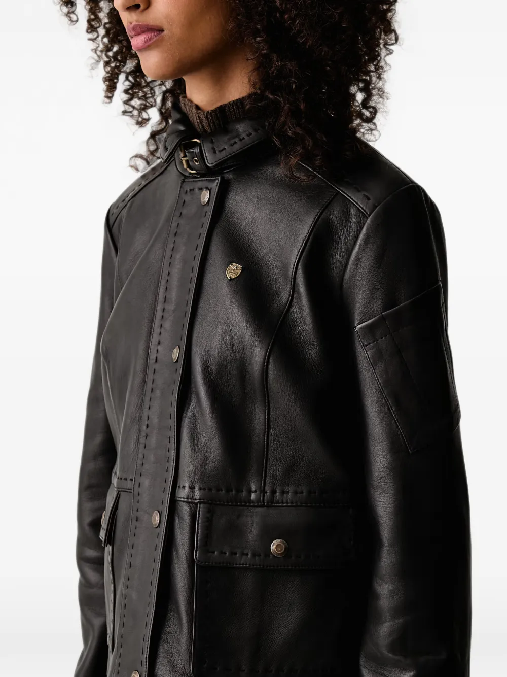 Aeronautica Militare Jack met logoplakkaat Zwart
