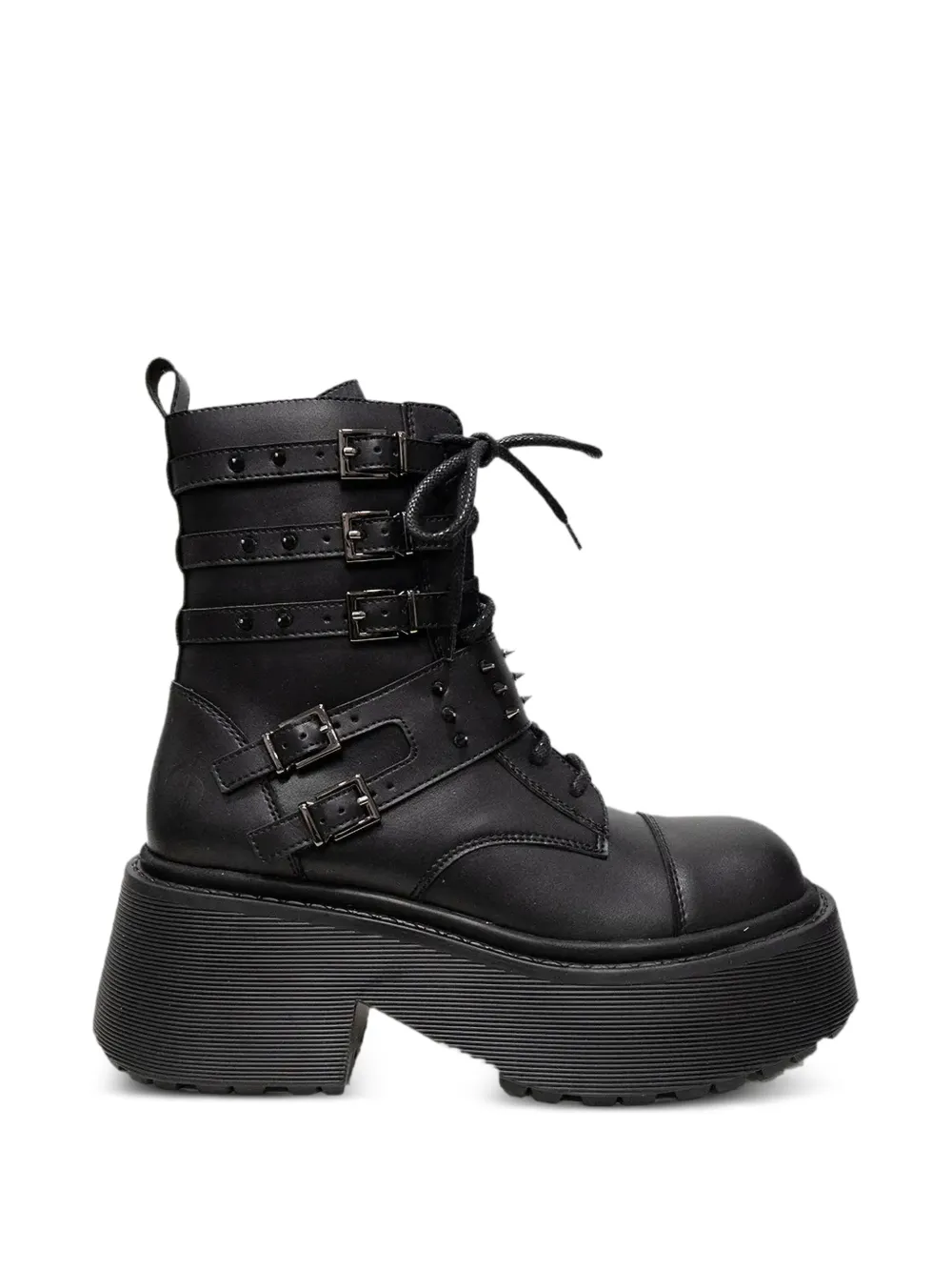 Altercore bottines Abyss à boucles - Noir