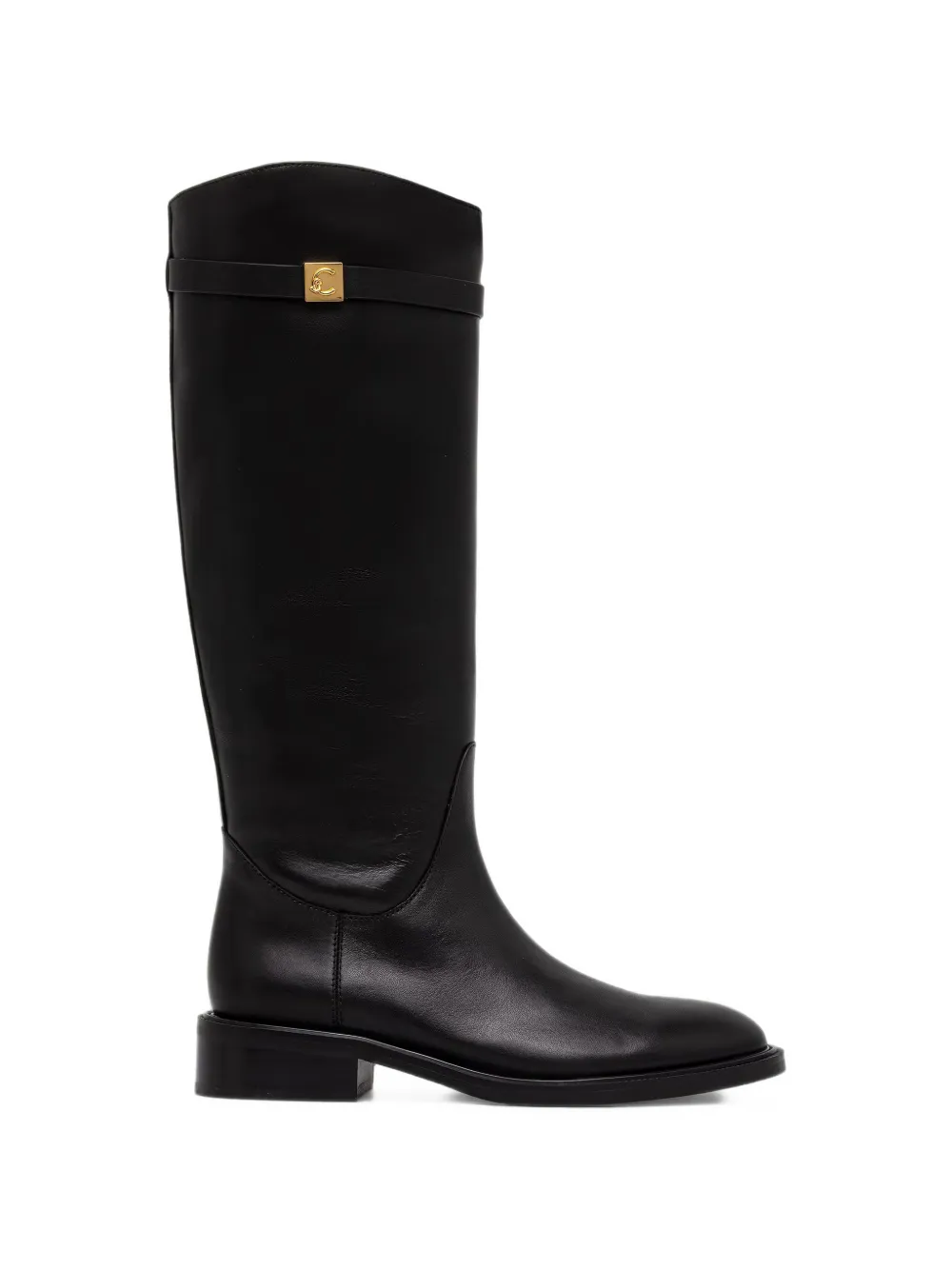 Coccinelle bottes Pansy à plaque logo - Noir Coccinelle bottes Pansy à plaque logo - Noir