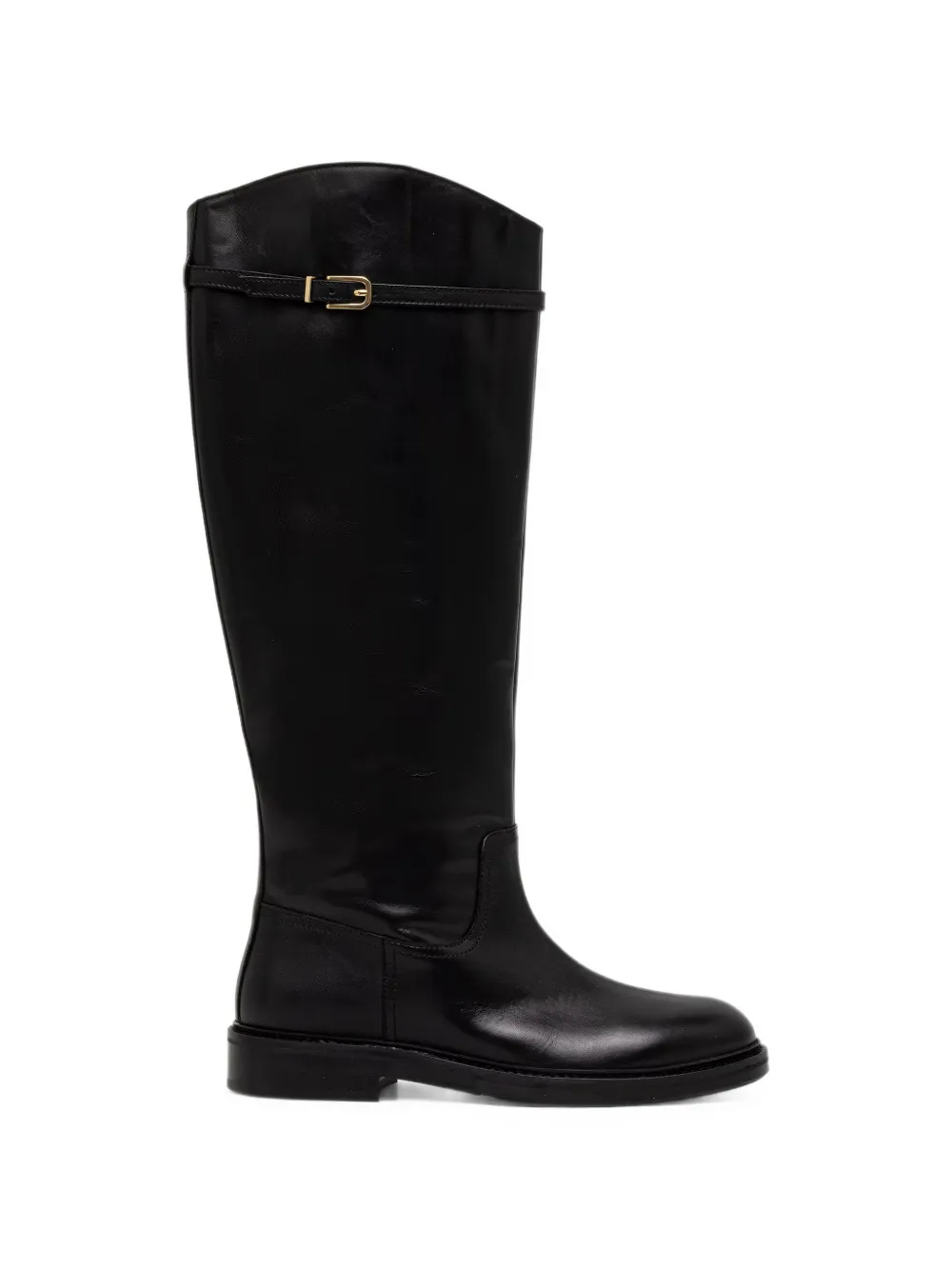 Billi Bi B1277 Buckle-detail Leather Boots In Multi