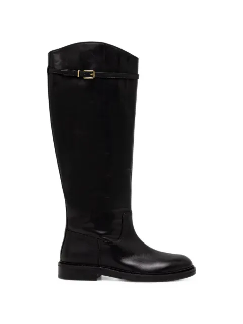 BILLI BI B1277 バックル レザーブーツ