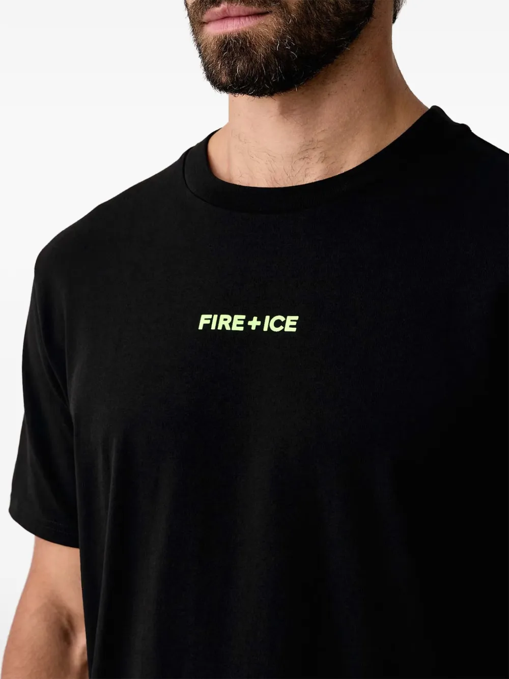 BOGNER FIRE+ICE Mick katoenen T-shirt Zwart