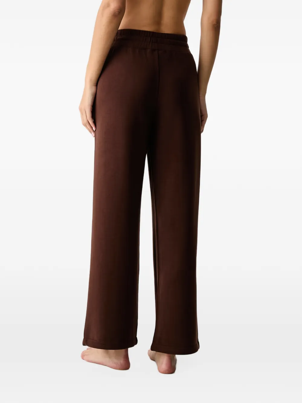 Casall Peachy broek met wijde pijpen en trekkoord Bruin