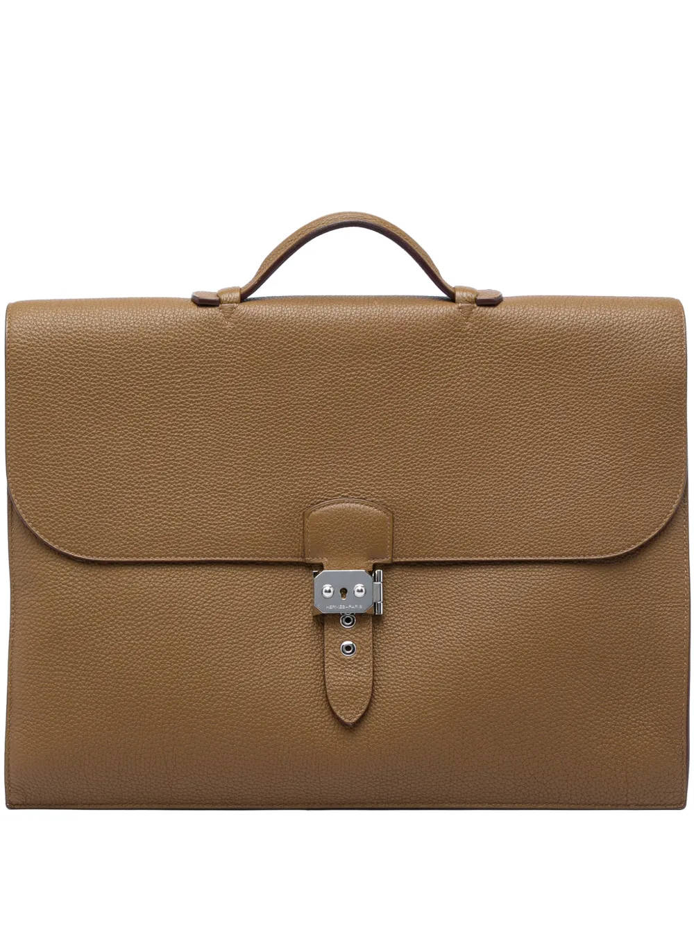 Hermès Pre-Owned sacoche Sac à Dépêches 40 en cuir Togo (2012) - Marron