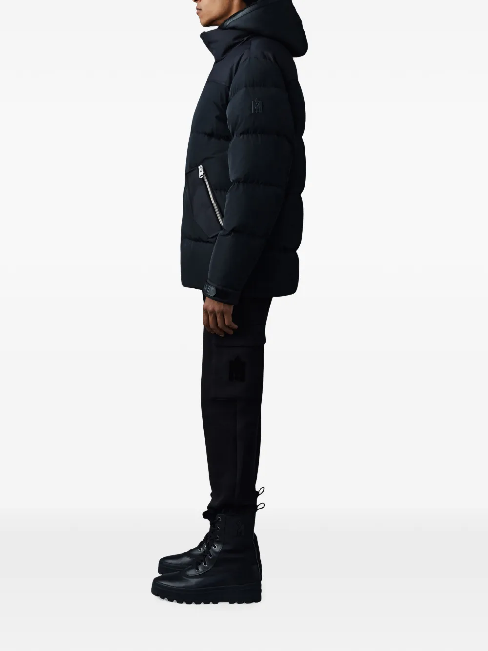 Mackage Riley gewatteerd jack Zwart