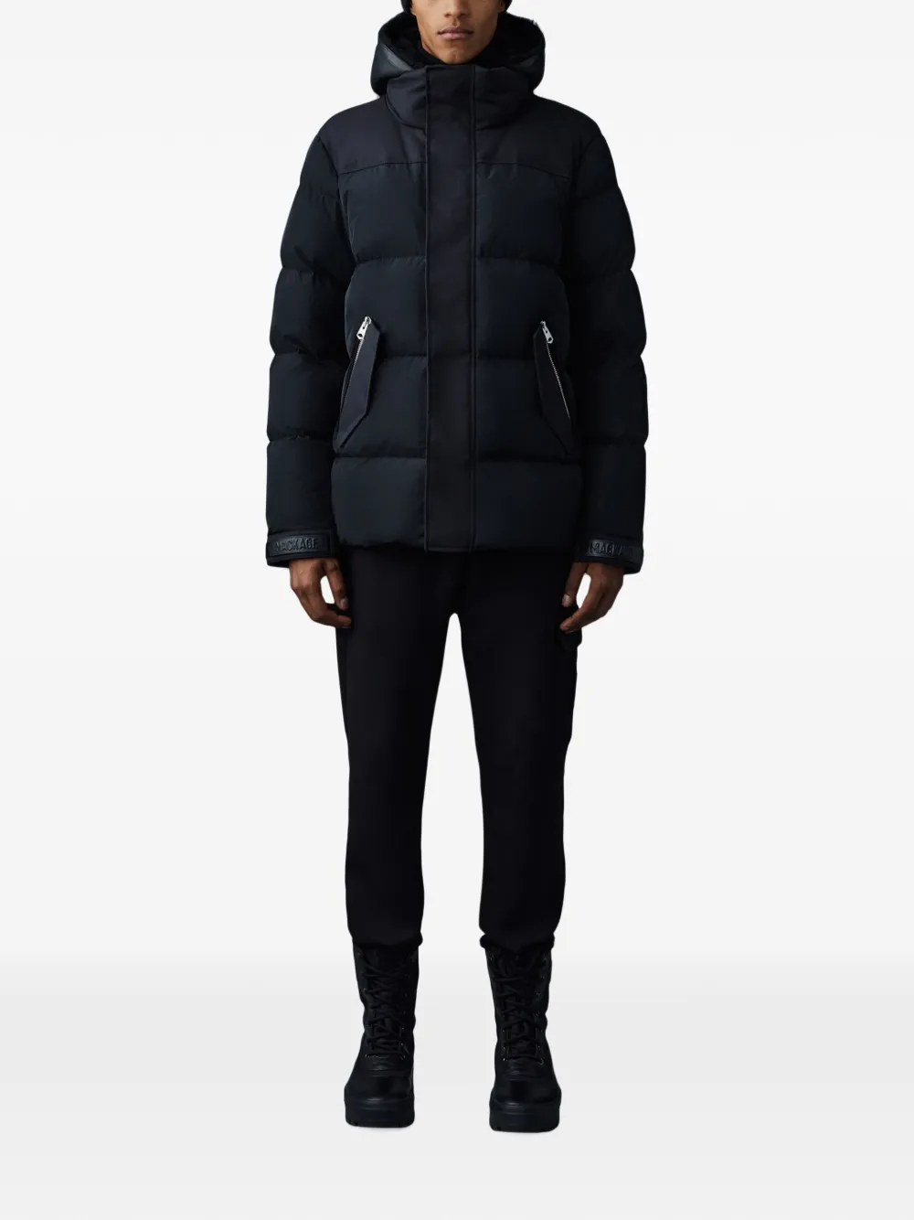 Mackage Riley gewatteerd jack Zwart