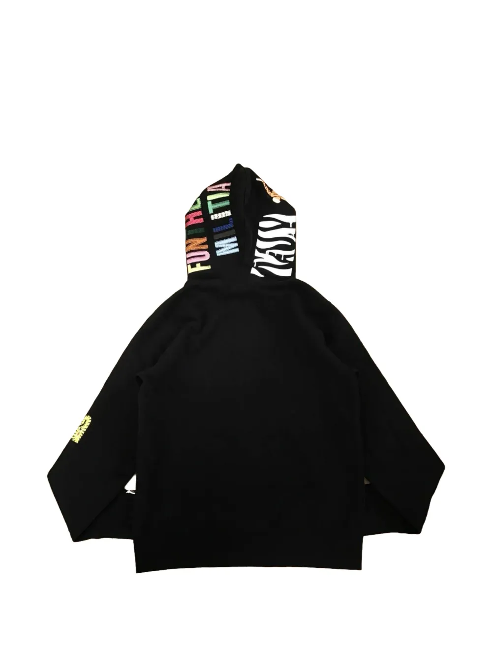 A BATHING APE 1st Camo Tiger hoodie met rits Zwart
