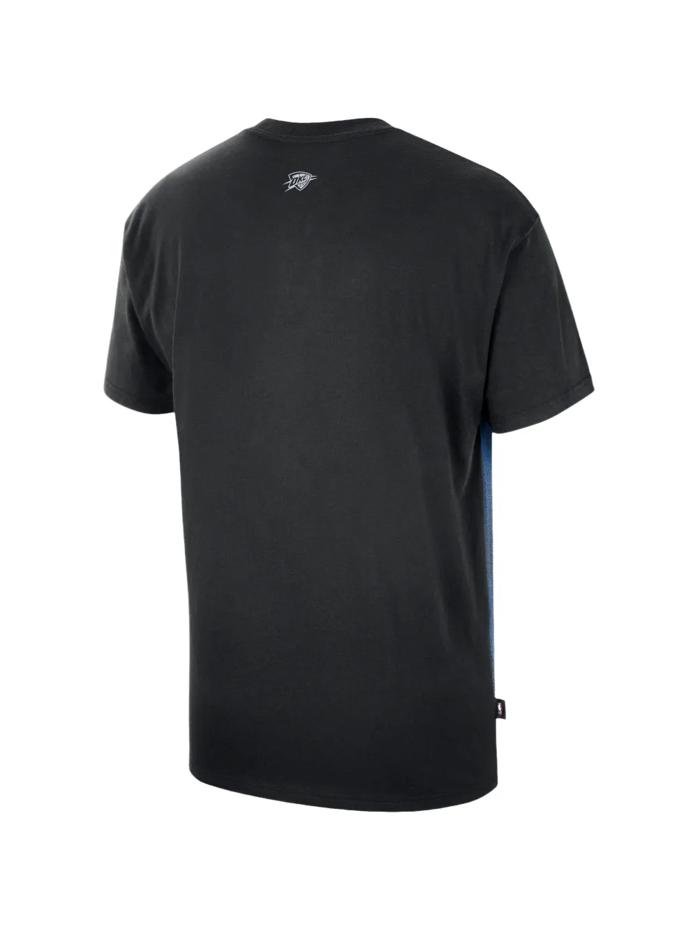 Nike Oklahoma City Thunder T-shirt met logo-print Zwart