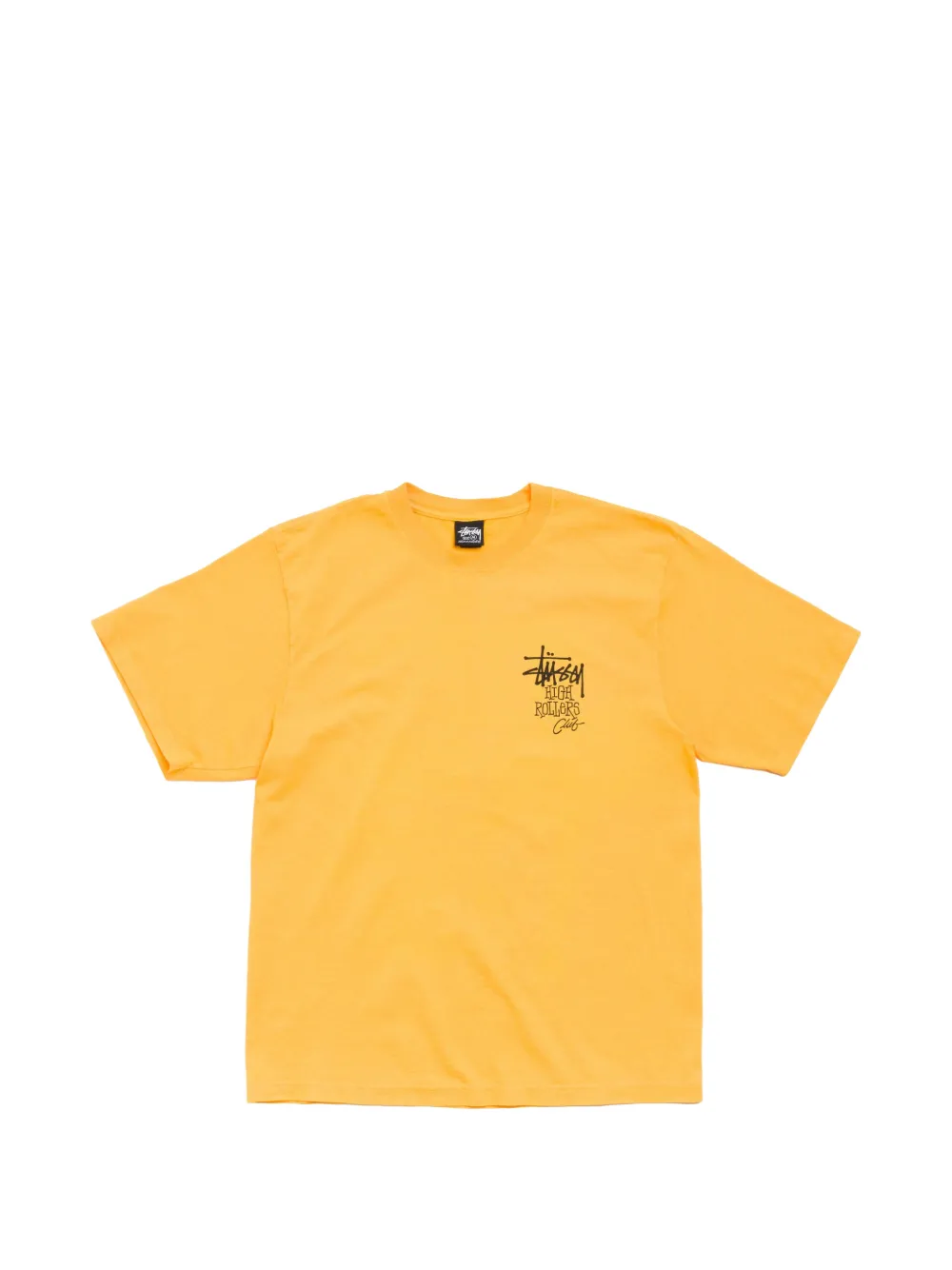 Stussy High Rollers T-shirt In Yellow