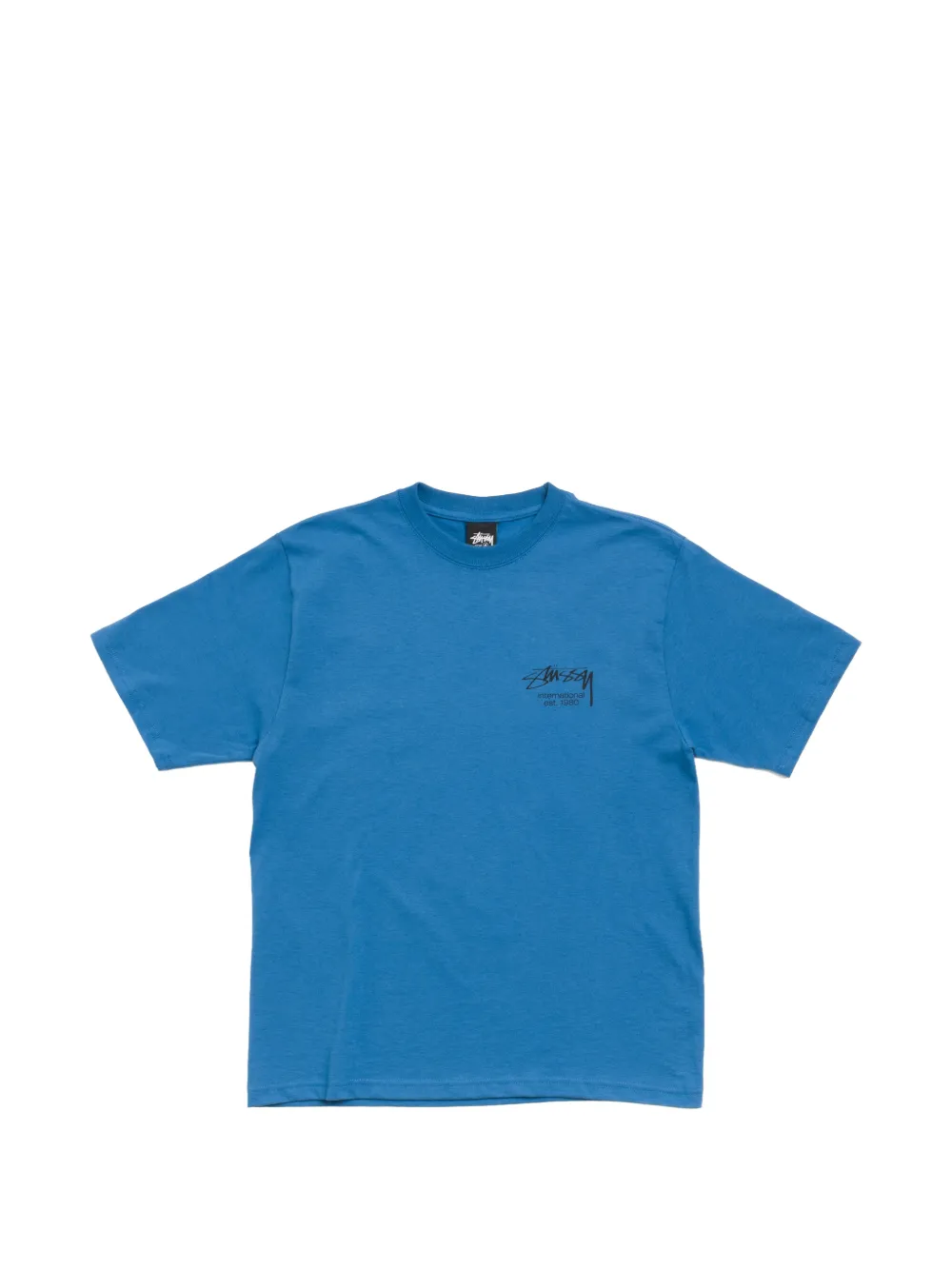 Stussy Dice Clock T-shirt In Blue