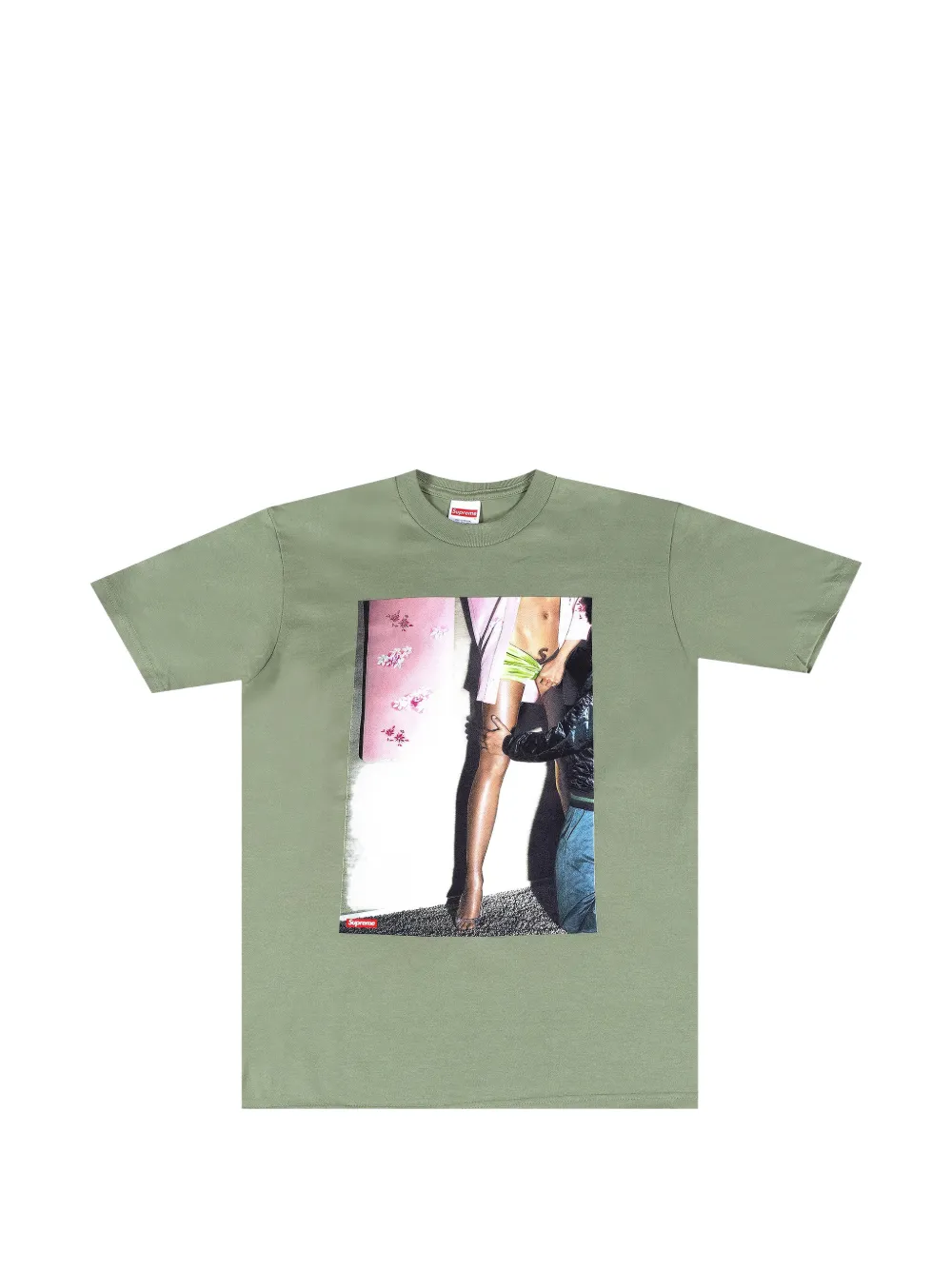 Supreme S Shaved graphic-print T-shirt
