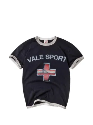 ブラックピンク キム・ジス着 DIESEL SV-T-ELE-CHER Tシャツ Diesel Sv-T-Ele-Cher T-shirt | Black | FARFETCH