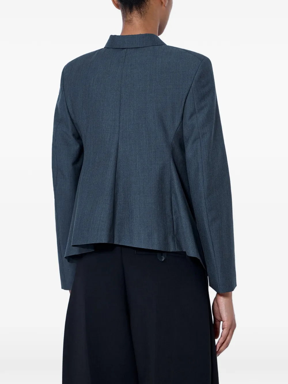 Jil Sander single-breasted blazer Grijs