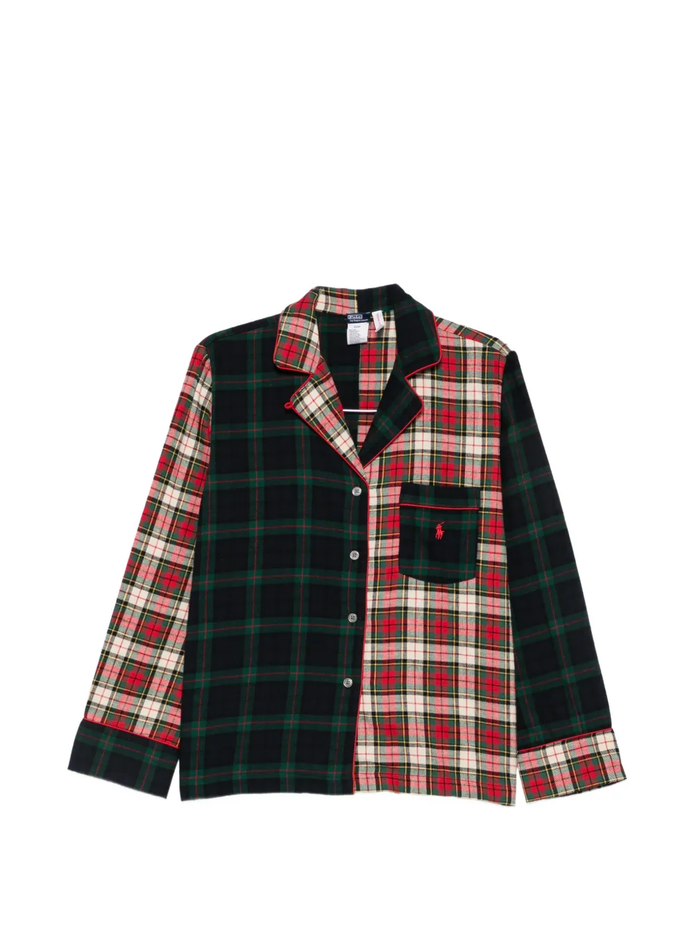 Polo Ralph Lauren patchwork plaid pajamas - Vert Polo Ralph Lauren patchwork plaid pajamas - Vert
