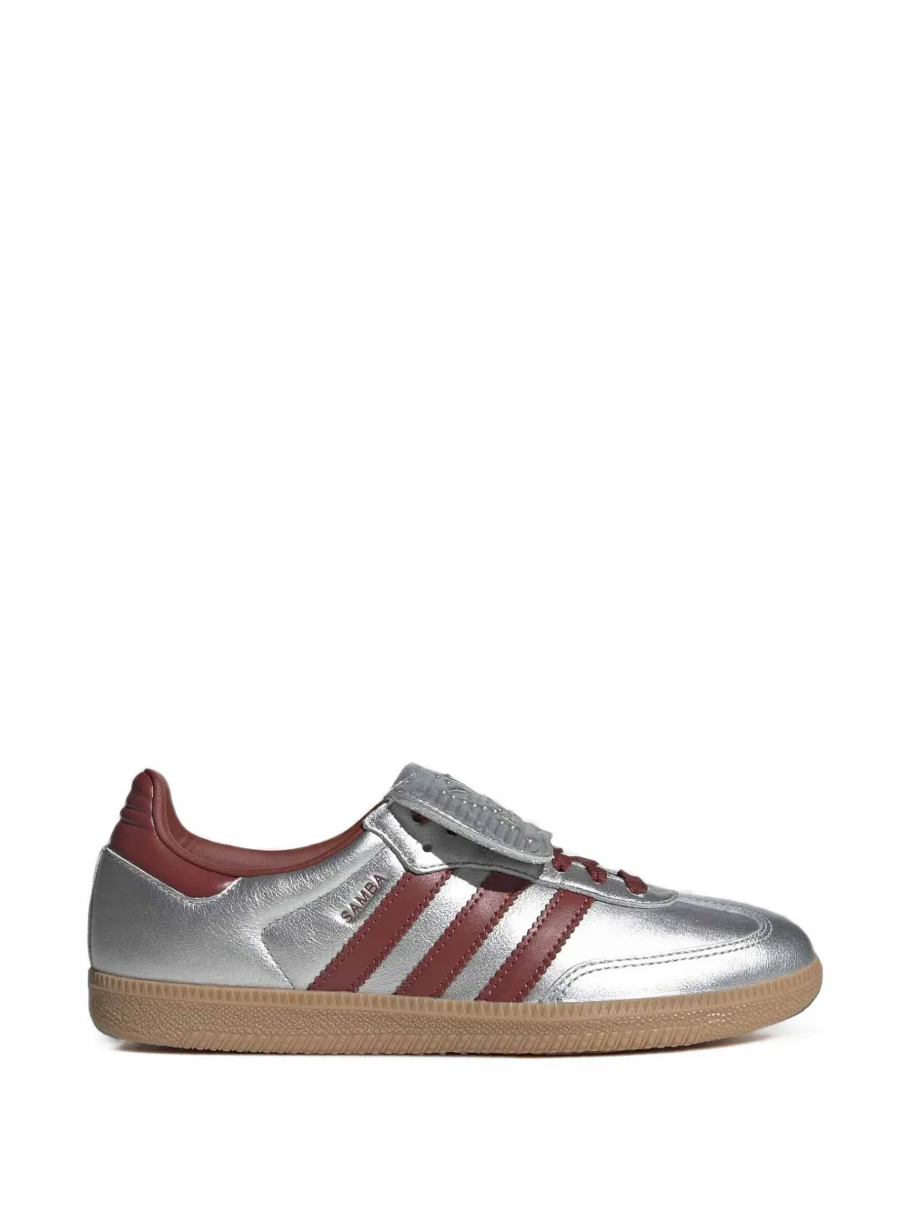 adidas Samba metallic leather sneakers - Argento