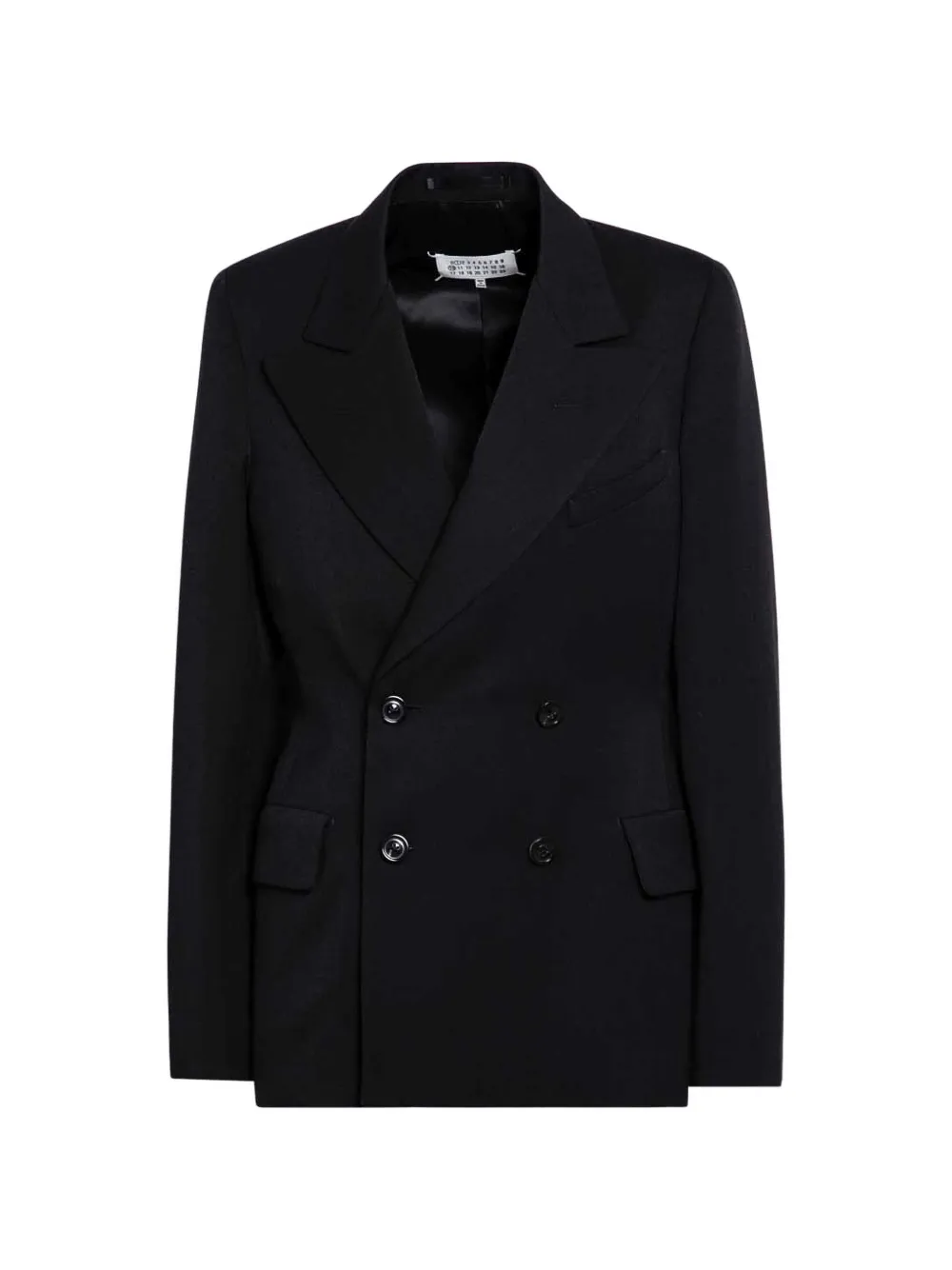 Maison Margiela double-breasted blazer - Nero