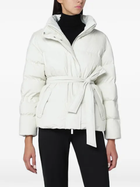 Herno belted puffer jacket