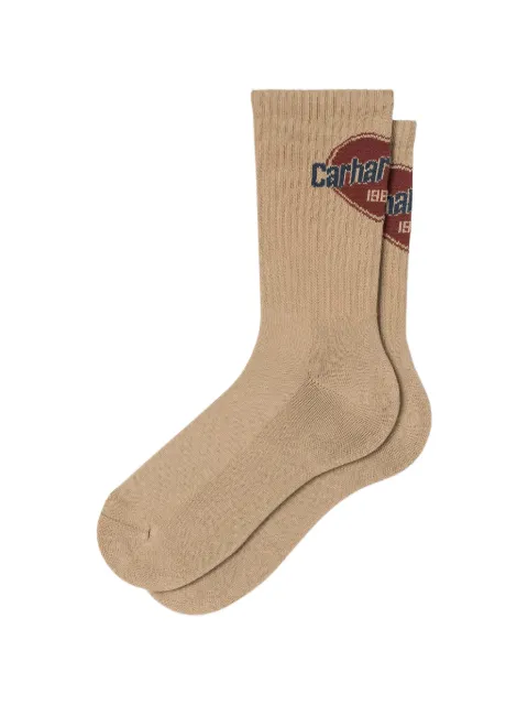 Carhartt WIP logo-intarsia ribbed socks