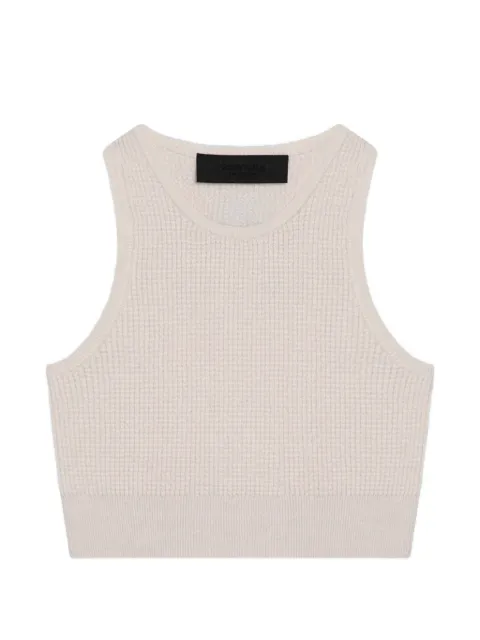 FEAR OF GOD ESSENTIALS Sporty waffle-knit tank top