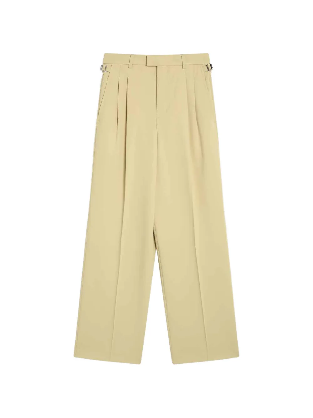AMI Paris pleated wide-leg trousers