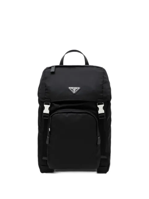 Prada Re-Nylon and Saffiano leather backpack