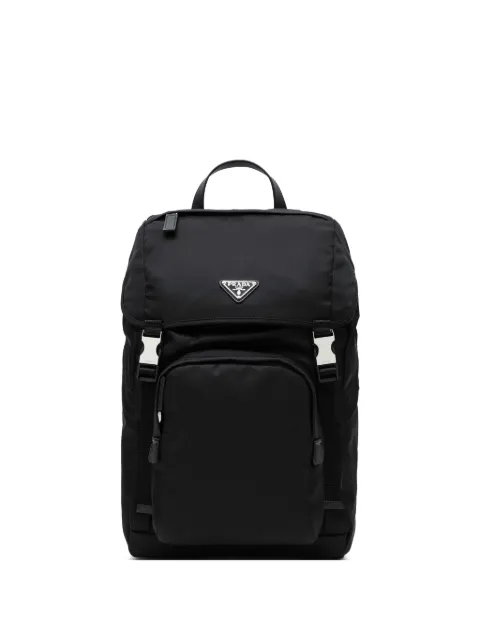 Prada Re-Nylon and Saffiano leather backpack