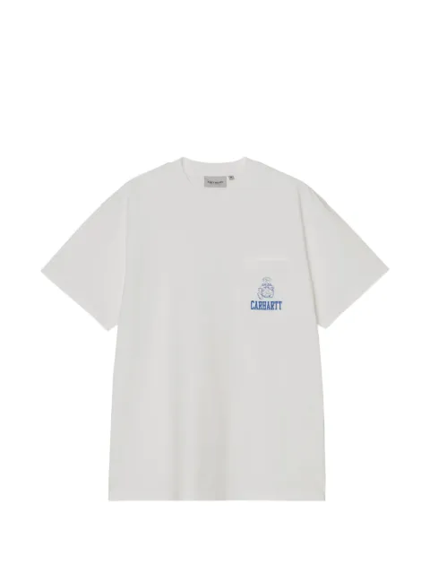 Carhartt WIP logo-print chest-pocket T-shirt