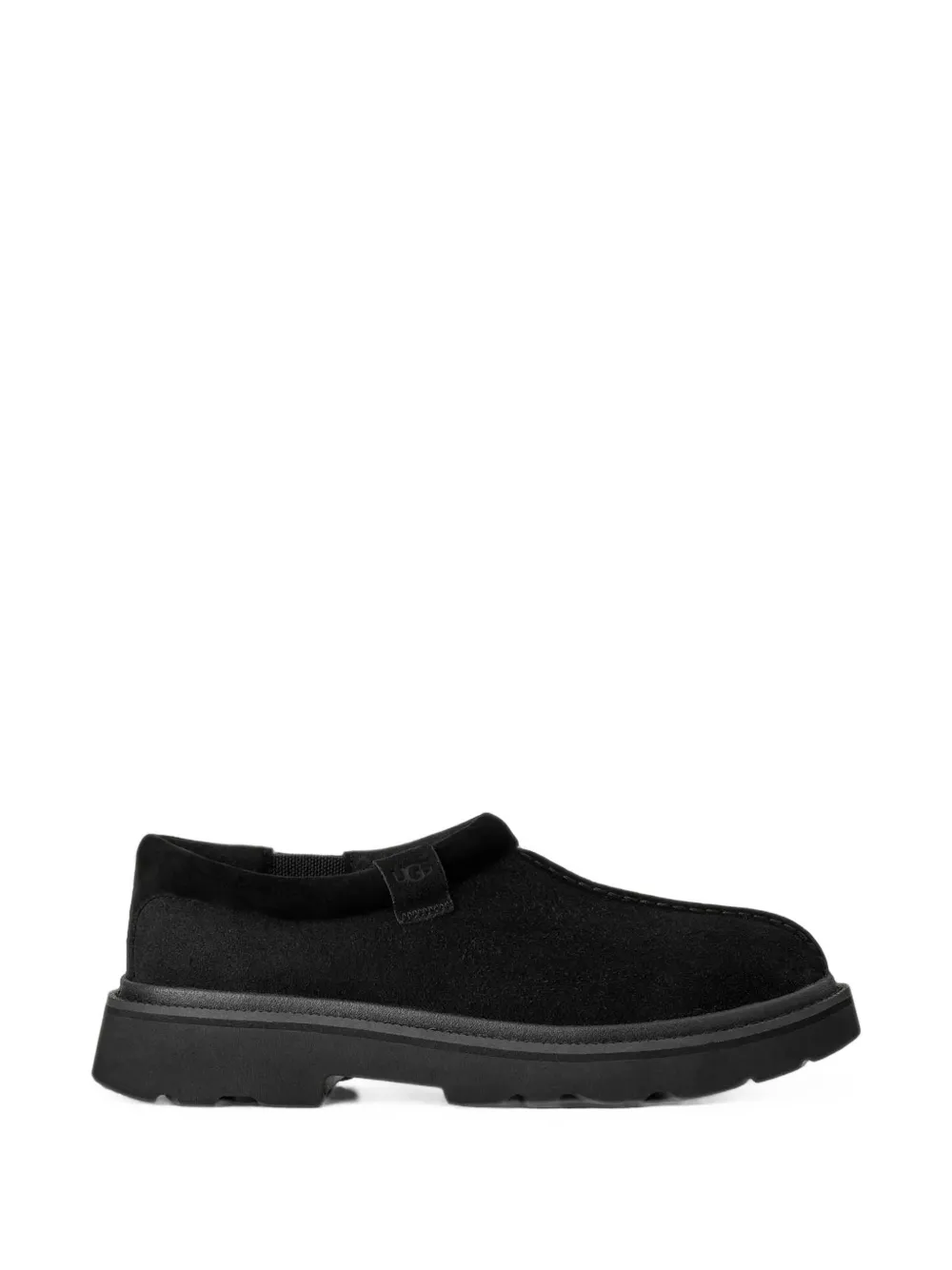 UGG Tasman Lug suede slip-on sneakers - Schwarz