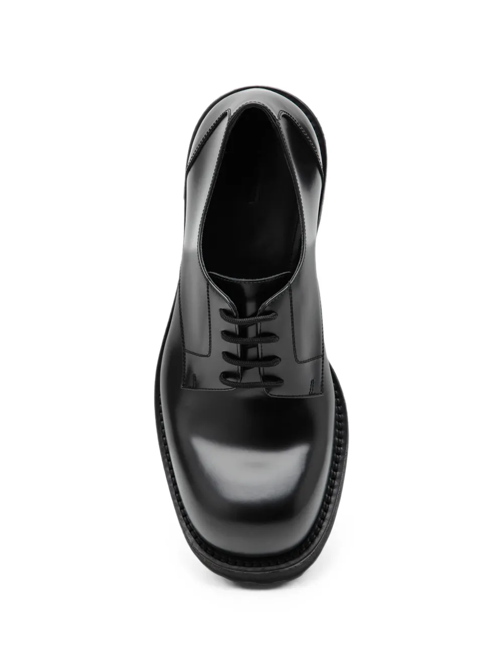 Balenciaga Venom leren derby veterschoenen Zwart