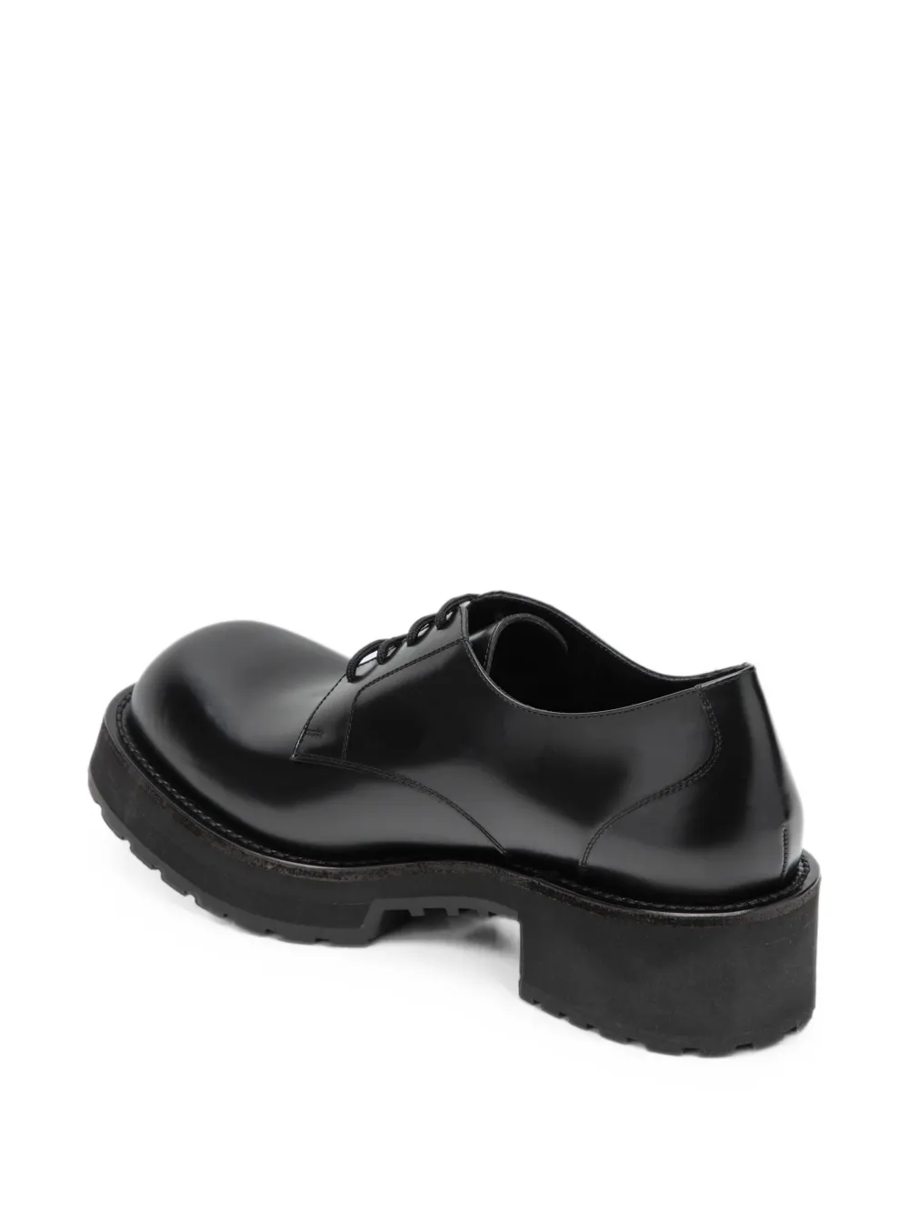 Balenciaga Venom leren derby veterschoenen Zwart