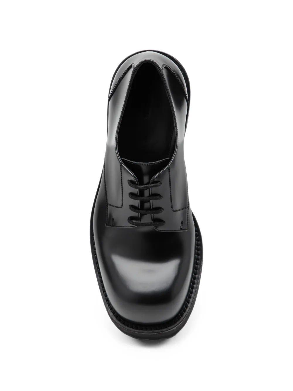 Balenciaga Venom leren derby veterschoenen Zwart