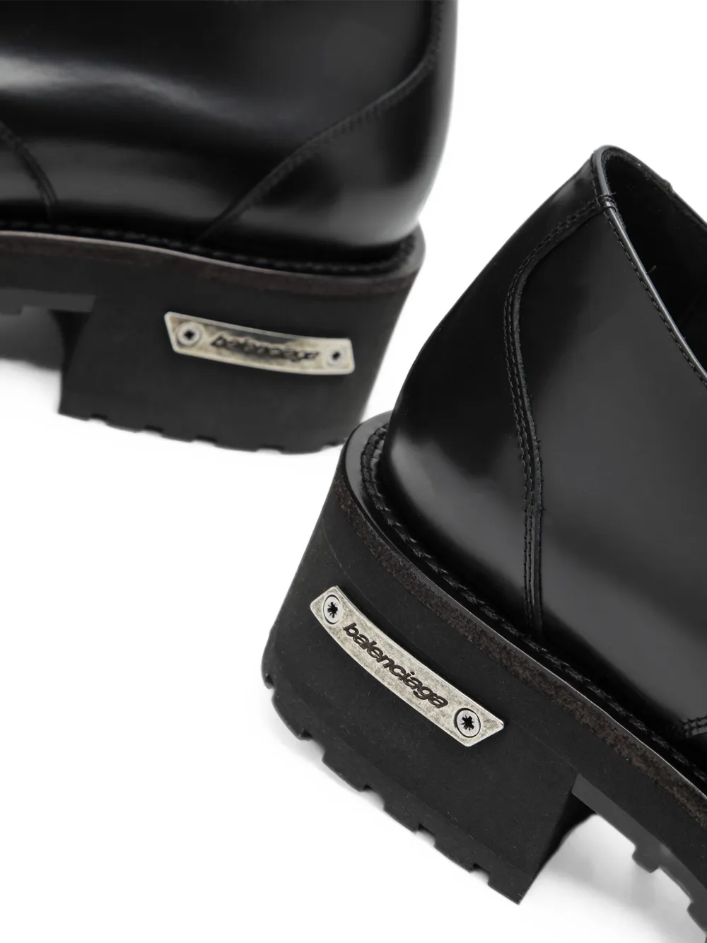 Balenciaga Venom Derby Shoes | Black | FARFETCH JO