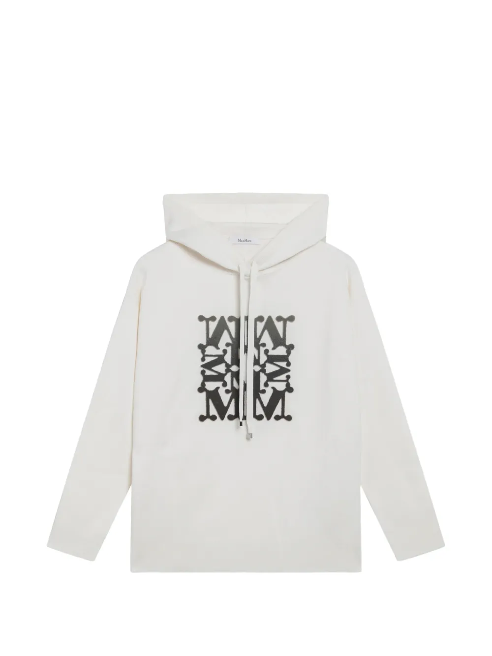 Max Mara Taddeo logo-print drawstring hoodie