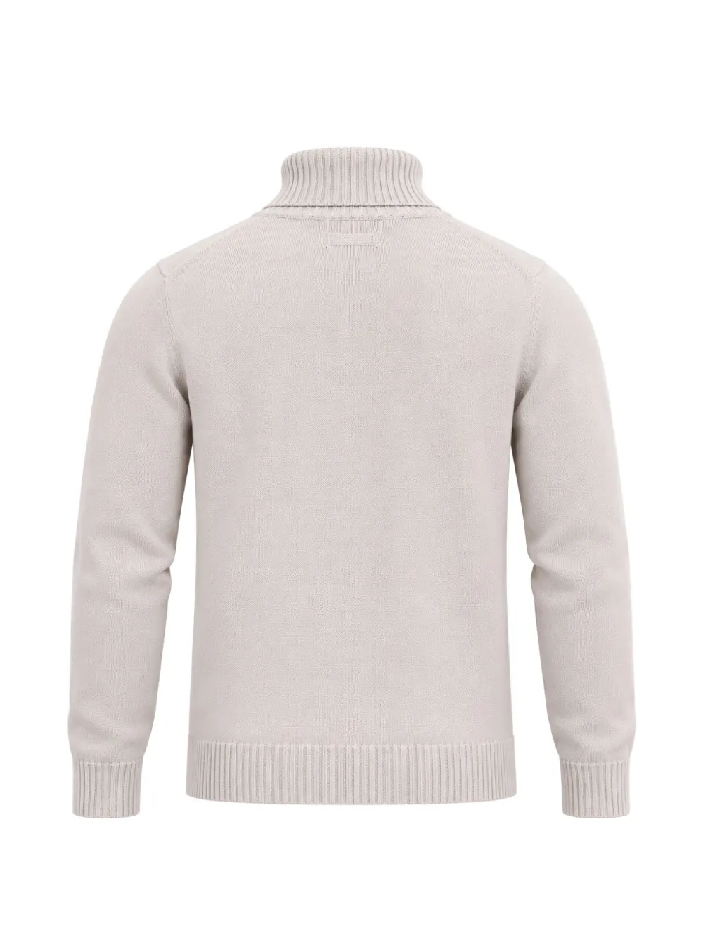 Drumohr roll-neck cashmere sweater Grijs