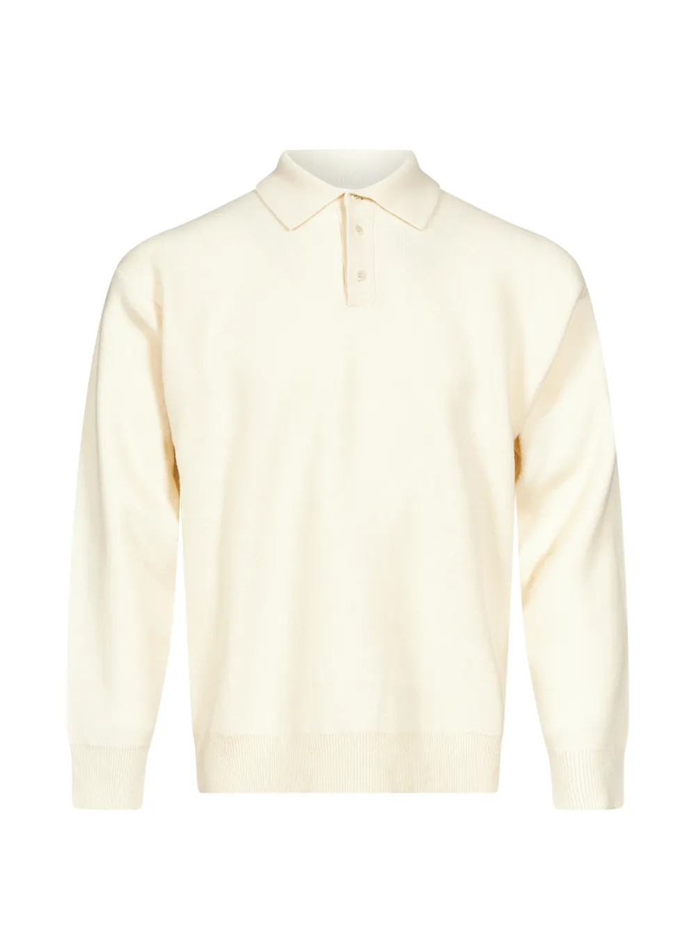 MANIFATTURE DEL NORD long-sleeve knitted polo shirt