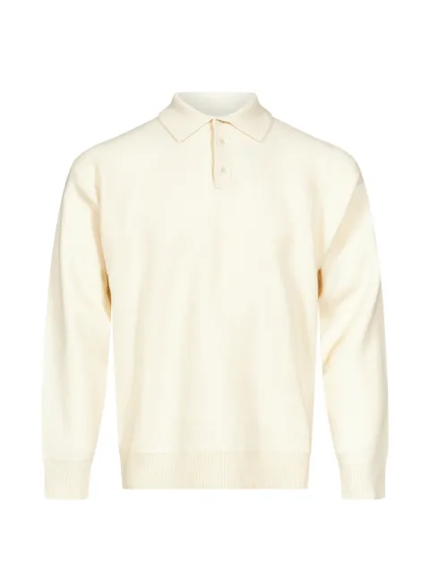 MANIFATTURE DEL NORD long-sleeve knitted polo shirt